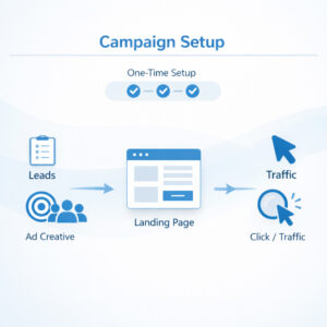 Campaign Setup (Leads / Traffic) ( One Time )