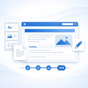 Website Page Content ( One Time )